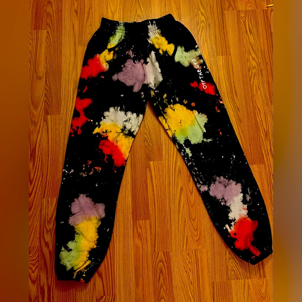 DJ John Summit Official Tour, Tie Dye Sweatpants 2022 Men's Size Large